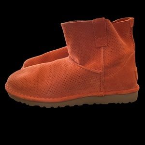 Burnt Orange Suede UGG Boots
